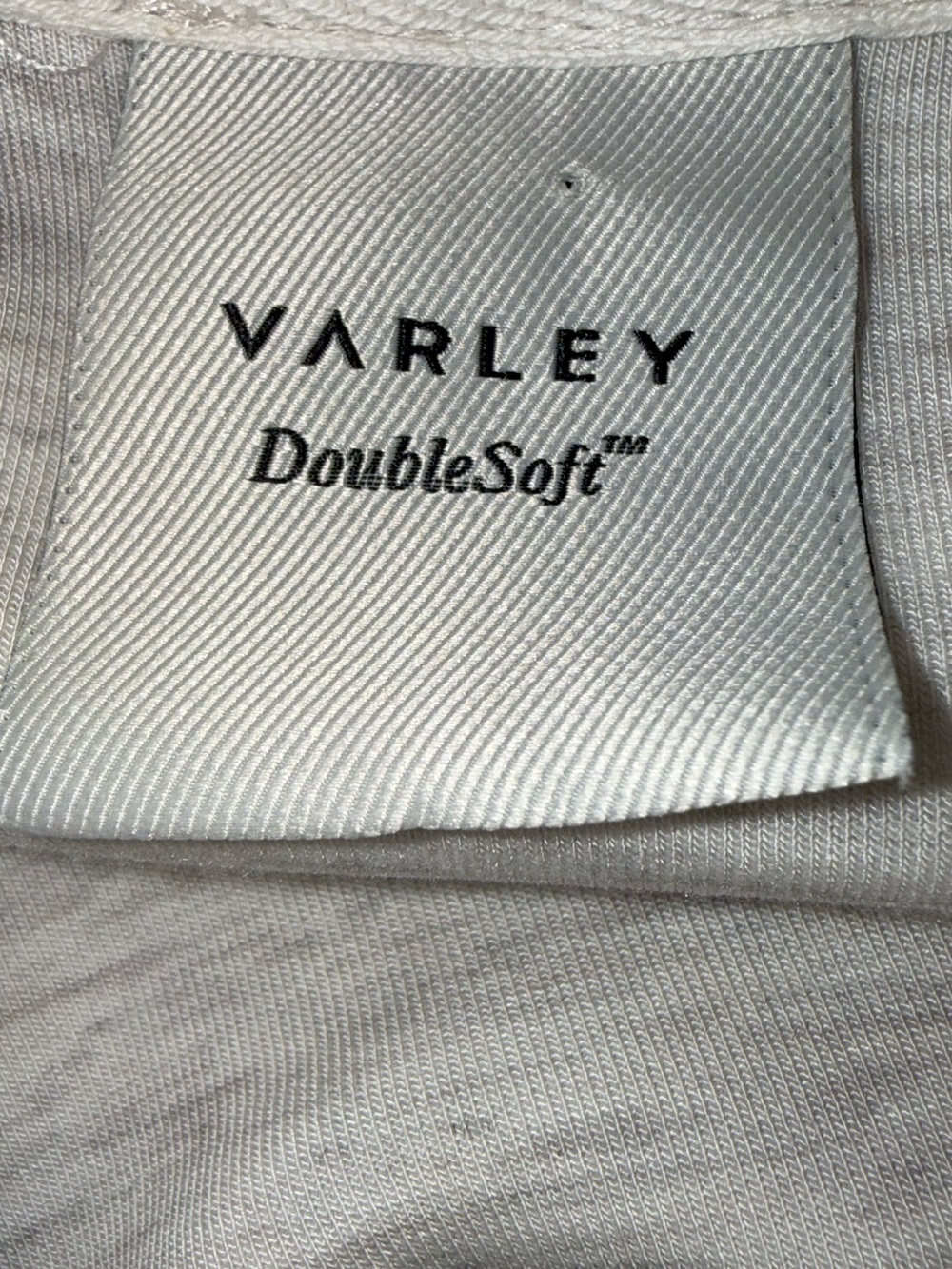 VARLEY Double Soft Sophie Dress Ivory Marl Size Medium - Picture 6 of 7